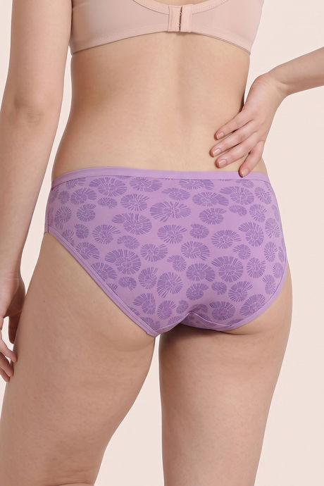 Zivame Low Rise Full Coverage Bikini Panty (Pack of 3) - Multicolor — image 12